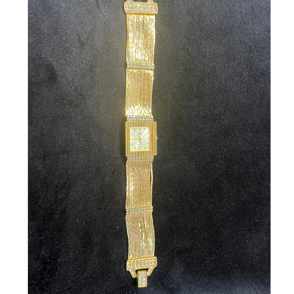 Vintage Nolan Miller Star Luster Watch Glamour Collection Chain - Main Image